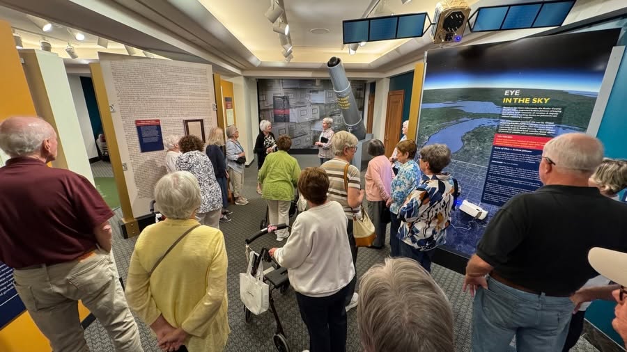 Residents on a group tour